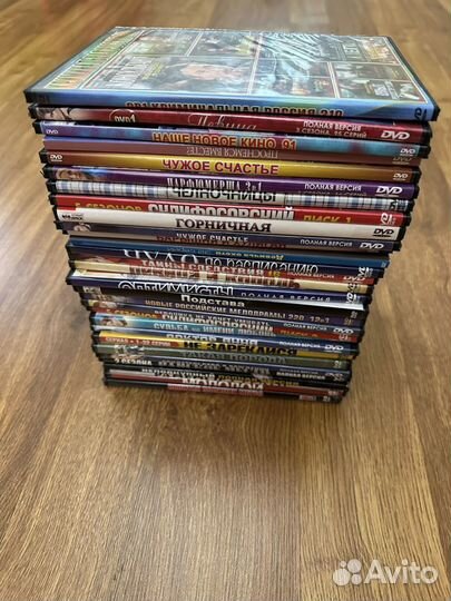 Dvd диски с фильмами 30 шт