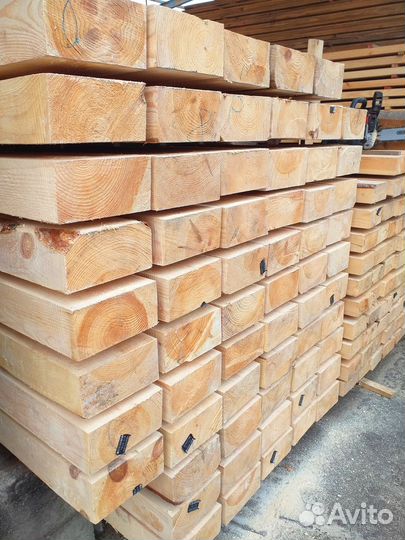 Брус от производителя 140х140мм, строганный