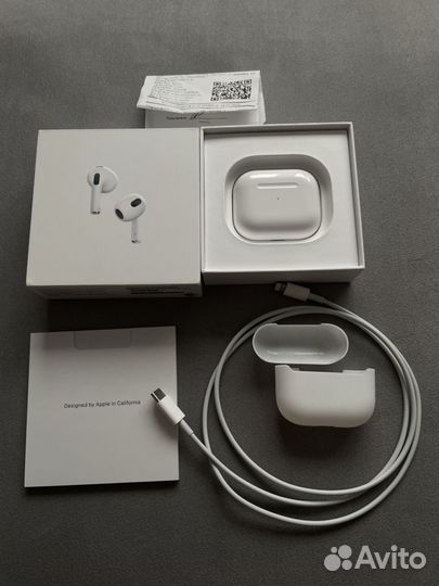 Наушники apple airpods 3