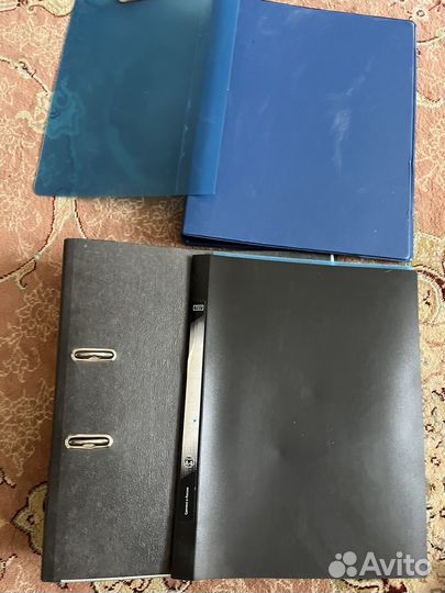 Канцелярские папки, регистры, файлы новое