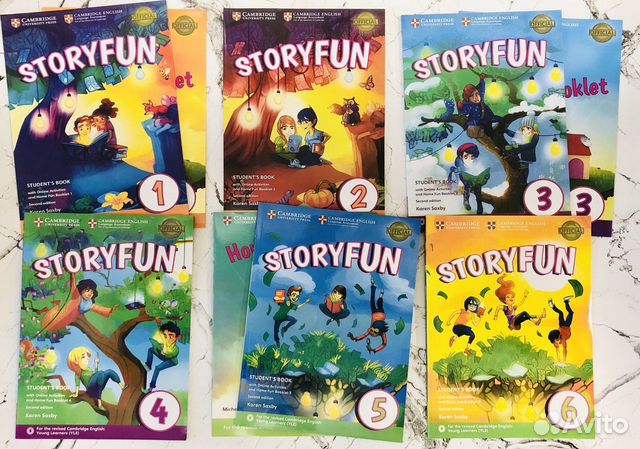 Storyfun 1. Storyfun. Storyfun for Starters. Storyfun 4. Storyfun for Movers.