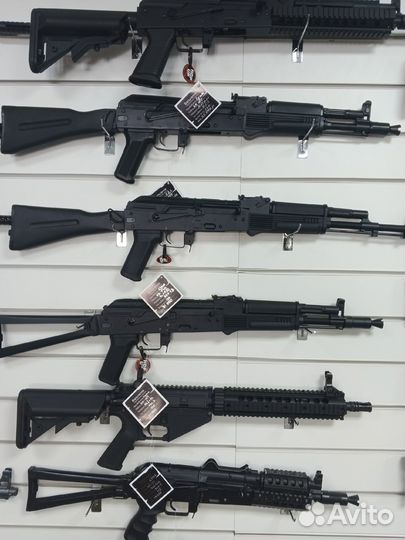 Страйкбольные автоматы, пистолеты, винтовки