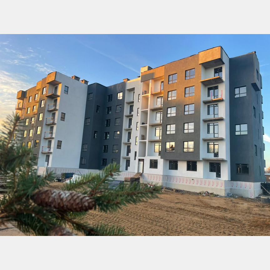 2-к. квартира, 39 м², 3/6 эт.
