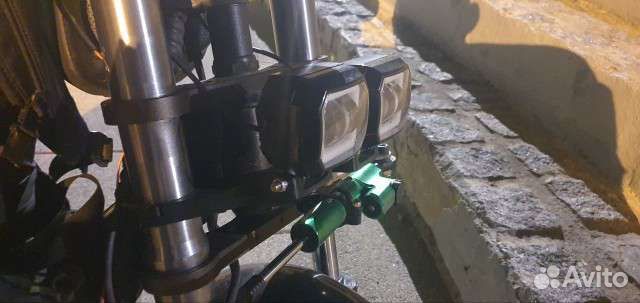 Крепление фар Арктик на все виды самокатов