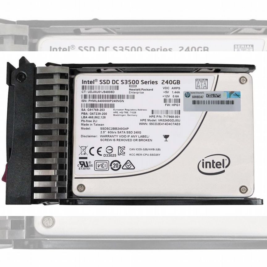 [P04111-001] Жесткий Диск Hp 240gb Sata3 2,5" Ssd P04111-001