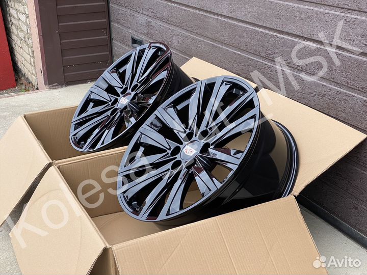 Диски r22 6/139.7 Cadillac Escalade Black