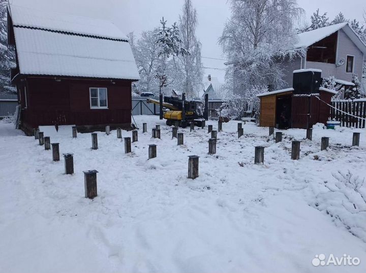 Забивные железобетонные сваи