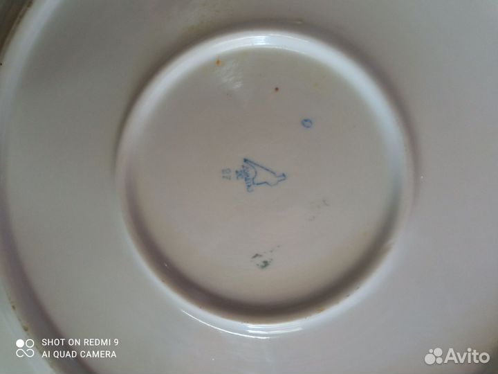 Блюдо большое Дулево