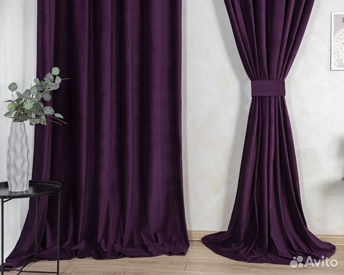 Портьеры бархат Беллиссимо Изабелла шторы