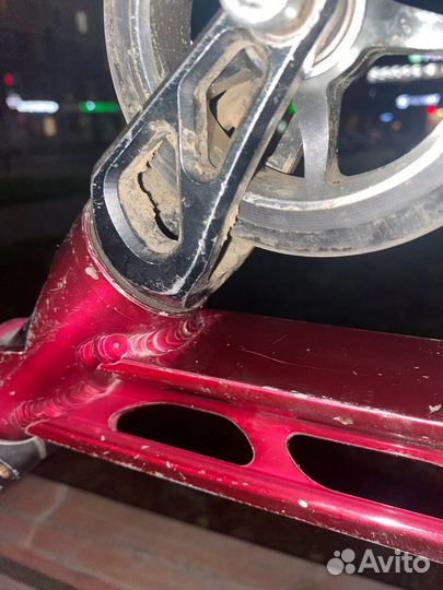 Дека для трюкового самоката