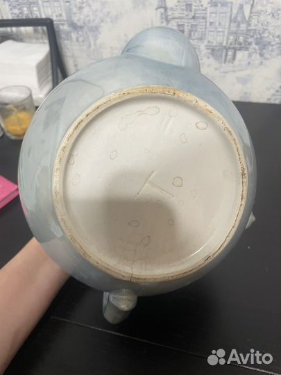 Чайник заварочный фарфоровый большой