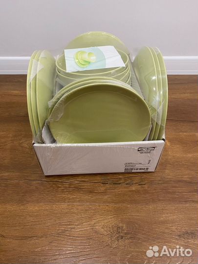 Посуда IKEA тарелки набор