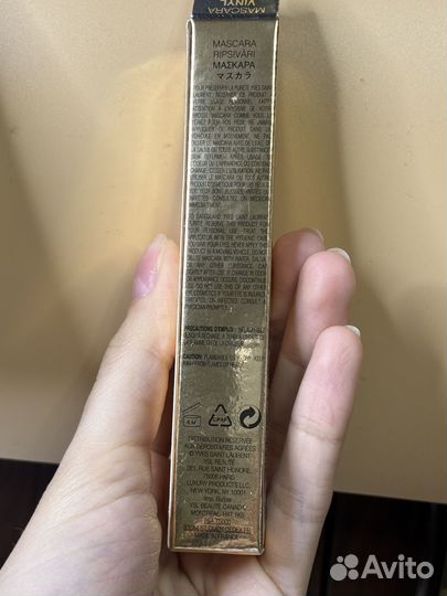 Ysl vinyl couture тушь ив сен лоран