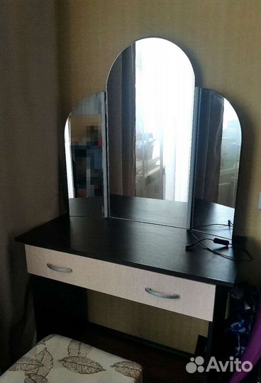 Трюмо трельяж зеркало с подсветкой