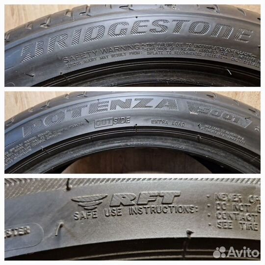 Bridgestone Potenza S001 245/40 R20 и 275/35 R20 99Y