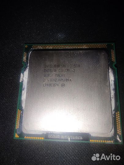 Процессор Intel core i3-530