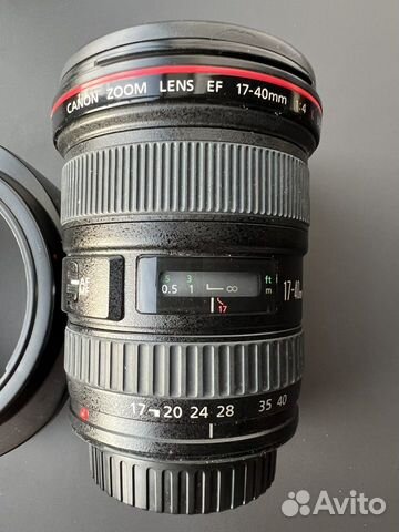 Canon EF 17-40mm F/4L USM