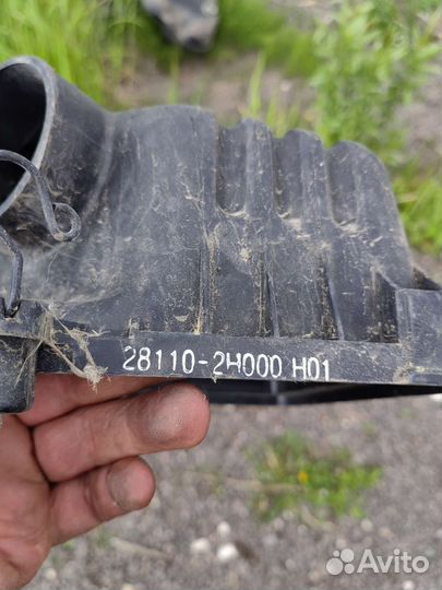 Корпус воздушного фильтра верх часть Элантра Сееd