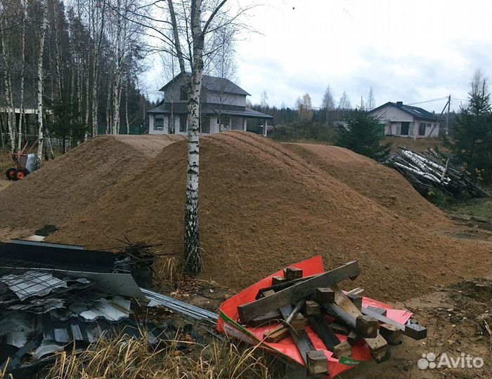 Песок мытый доставка