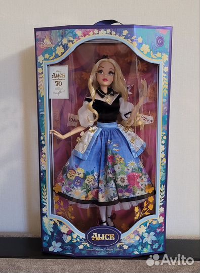 Коллекционная кукла Алиса в Стране Чудес Дисней
