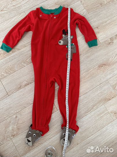 Флисовый слип carters