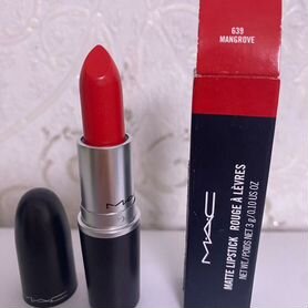 Помада MAC matte 639 mangrove ярко-красный