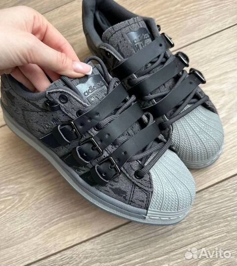 Кроссовки Adidas Superstar Rabbit hole grey