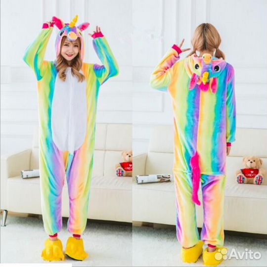 Продам кенгуруми. Радужный единорог