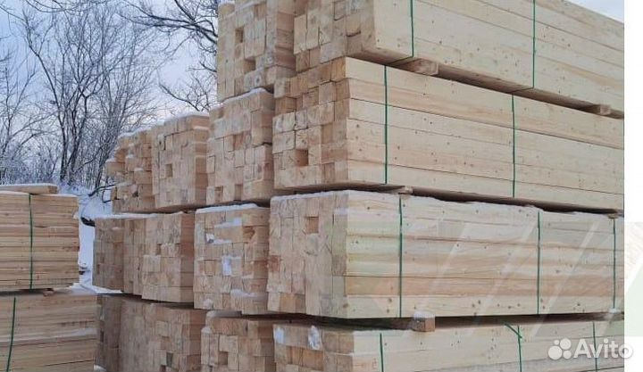 Доска обрезная 50х150х6000