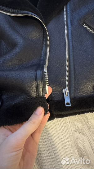 Дубленка авиатор zara оригинал