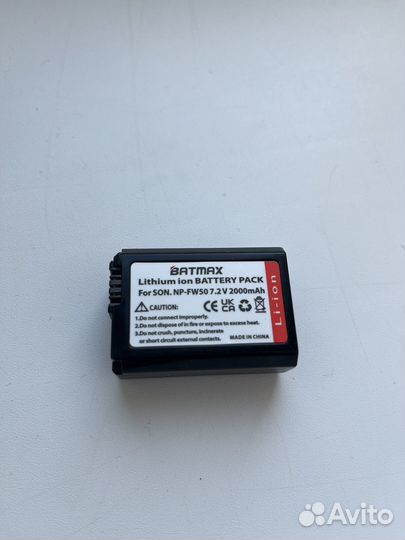 Аккумулятор sony a6000