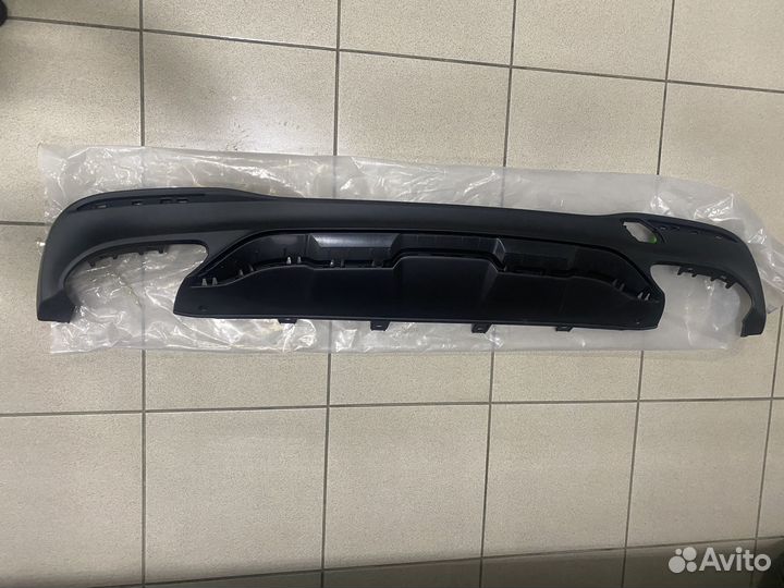 Спойлер бампера Mercedes W166 заднего