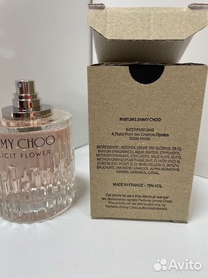 Jimmy Choo Illicit Flower edt 100мл тестер