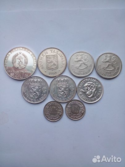 Серебро Европы второй половины XX века