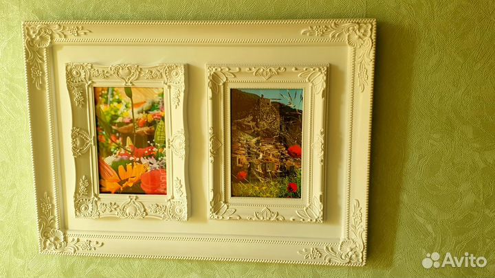 Двойная фото рамка