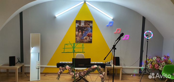 Аренда большого музыкального класса в центре