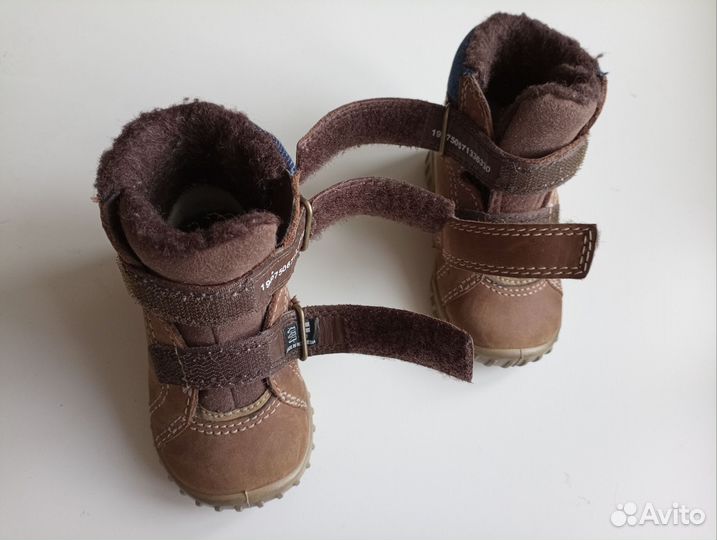 Ecco ботинки 19 размер демисезонные на первый шаг