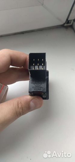 Кнопка кондиционера nissan+ накладки на бегунки