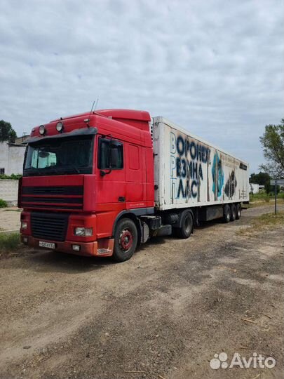 DAF XF 95.530 с полуприцепом, 2000