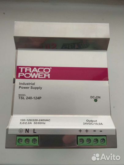 Блок питания Traco Power TSL 240-124 на DIN-рейку