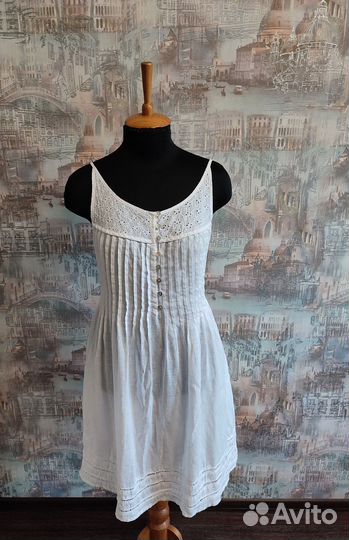 Платье женское лён