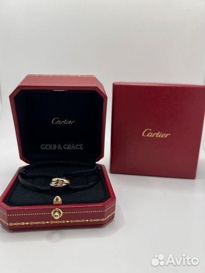 Cartier Trinity браслет нить