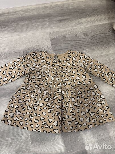 Платье для девочки 92