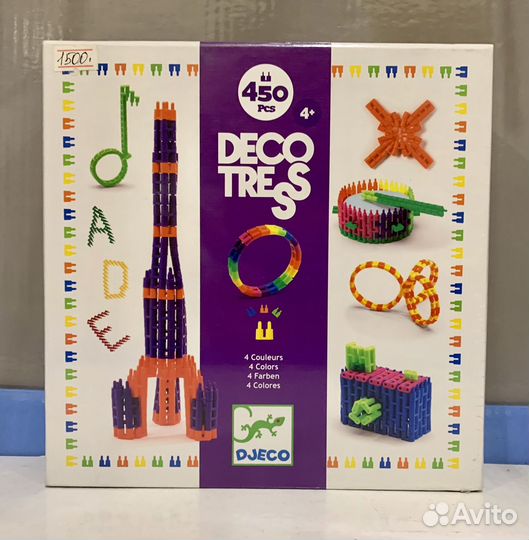 Конструктор Djeko 450 деталей