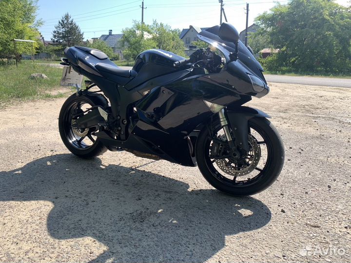 Kawasaki zx6r 2007г