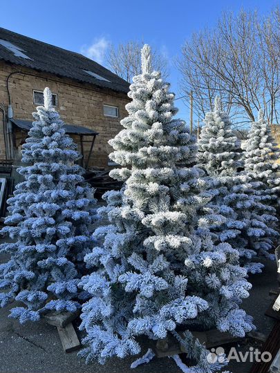 Ель искуственная заснеженная