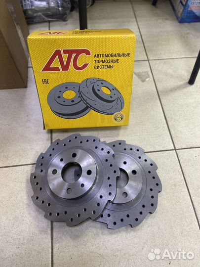 Тормозные диски R14 на Ваз. ATC Super-Sport