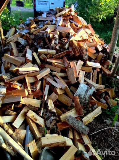 Дрова колотые