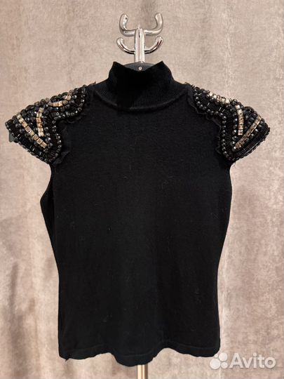 Водолазка со стразами