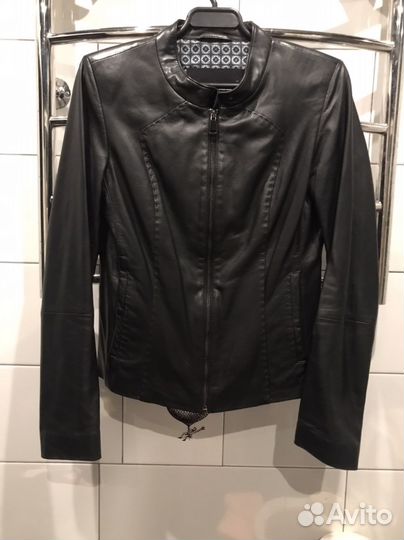 Куртка кожаная женская 42